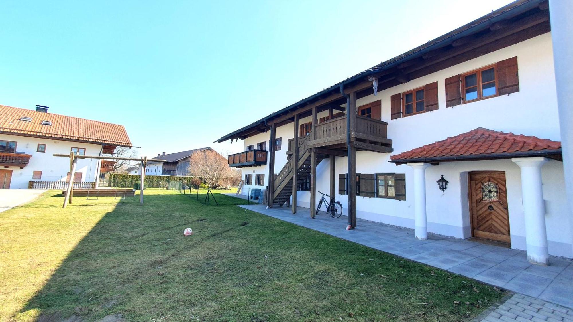 Ferienwohnungen Am Simssee Mit Alpenblick, Gutshof Alpenblick Stephanskirchen Exterior foto