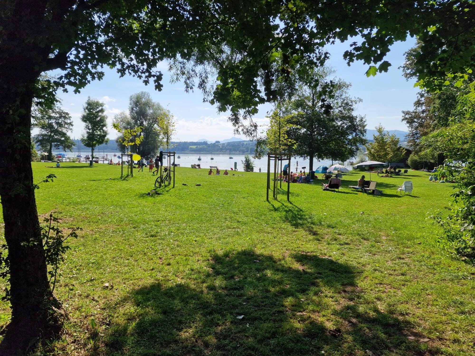 Ferienwohnungen Am Simssee Mit Alpenblick, Gutshof Alpenblick Stephanskirchen Exterior foto
